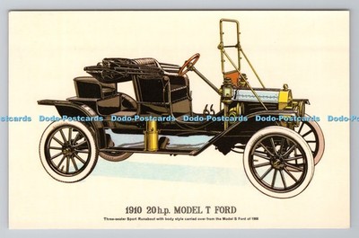 R792652 1910 20 PS Model T Ford Fine Art Lithographie Prescott Pickup Bridgnorth