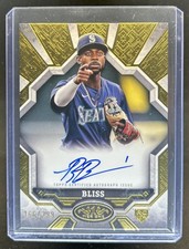 2025 Topps Tier One Ryan Bliss Break Out Auto Autograph Rookie RC #/299 Mariners