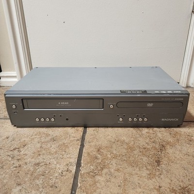 Magnavox DV200MW8 DVD VCR Combo Player 4 Head VHS Tested Working No Remote