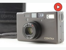 Appareil photo argentique 35 mm noir Contax T3 double dents [presque comme ne...