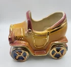 Vintage Shawnee Pottery Old Time Car Planter Vase Multi-Color Made in USA #506