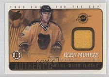 2002-03 Pacific Quest for the Cup Authentic Game-Worn Jerseys Glen Murray #2 0c4