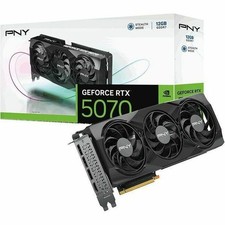 PNY NVIDIA GeForce RTX 5070 Graphic Card 12 GB GDDR7 Full-height