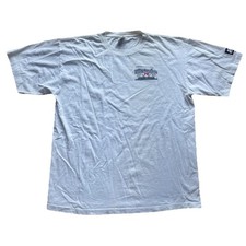 Vintage Starter White T Shirt Mark McGwire 70 Home Runs Large Baseball MLB 1998