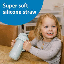 Insulated Sippy Cup 2 Pack Straw Cup Spill Proof Toddler 10oz BPA Free