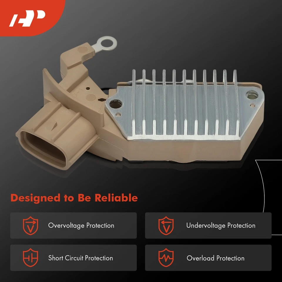 Regulador de voltaje del alternador A-Premium 14,5 V para Scion xB xA 2004-2006 Toyota Foto 4 de 4