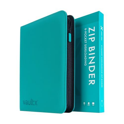 Vault X 9 Pocket Zip Trading Card Binder 360 Cards Exo-Tec 9
