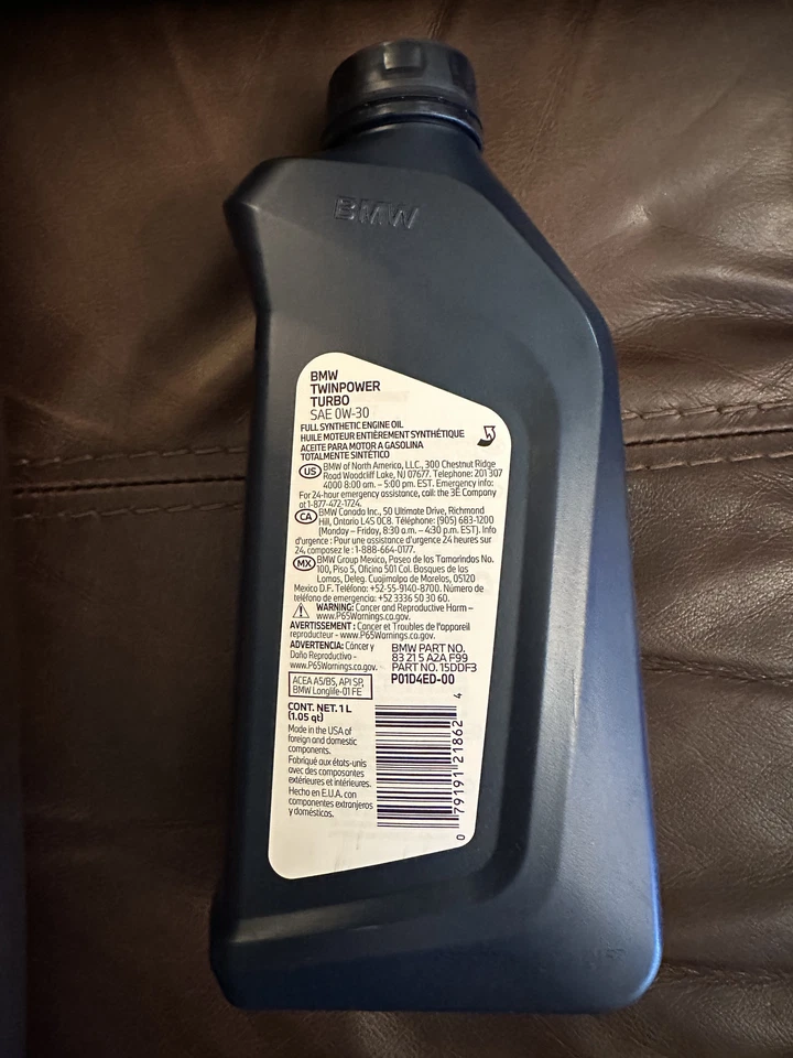 Aceite BMW OW-30 OEM, 1L, nuevo Foto 2 de 2