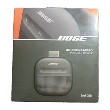 Bose SoundLink Micro Portable Bluetooth Speaker 2nd Gen Black New in Sealed Box