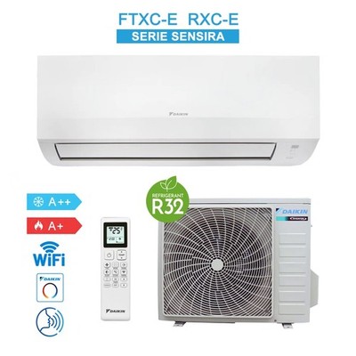 Daikin FTXC35E RXC35E Klimaanlage 12000BTU 3,5Kw Siesta Sensira Wifi A++/A+ Inve