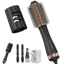 Blow Dryer Brush, 1200W Hair Dryer Brush in , 45mm Round Hot Brush for Volume...