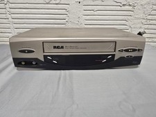 RCA VR552 AccuSearch 4 Head VHS VCR Tested Working No Remote - 1990's Vintage