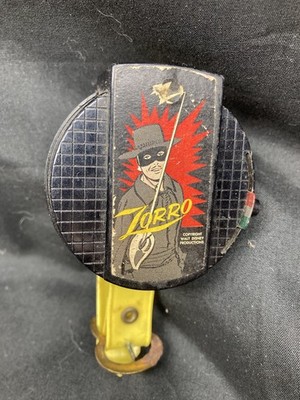 RARE 1960's Walt Disney Zorro Bantamlite Toy Wrist Watch REPAIR