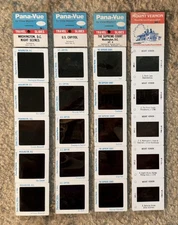 Washington D.C. Pana-Vue Film Slides 4 Sets Capitol Supreme Court 2 More - NEW