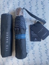 TED BAKER BNWT MENS BLACK UMBRELLA Unopened, Never Used