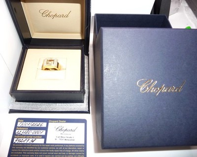 Chopard Ring 750 Gold Happy Diamonds FULL SET Januar 2026 Gr 54 18g NP 14.000 