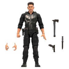 Marvel Legends Series Daredevil  Born Again Punisher 6 inches  Black