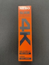 NEBO Slyde King 4K Flashlight/Work Light. **SEALED**