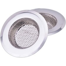 Large Heavy Duty Stainless Steel Kitchen Sink Strainer Basket 4.5 Inch Drain
