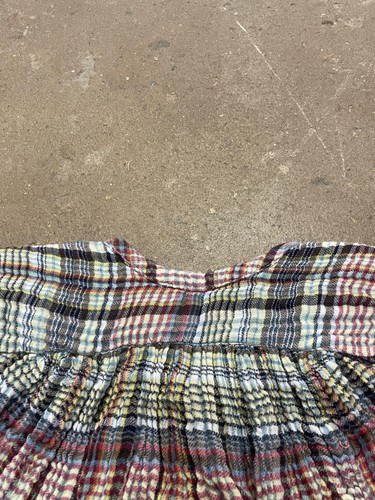 Free People Tunic Blouse Womens Medium Multicolor Plaid Button Front Boho - 第 11/20 張圖片