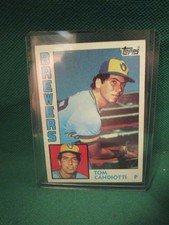 1984 Topps #262 - Tom Candiotti RC - 8.0