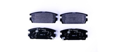 Rear Axle Hella 8DB 355 011-841 Brake Pad Set, Disc Brake for Hyundai, Hyu