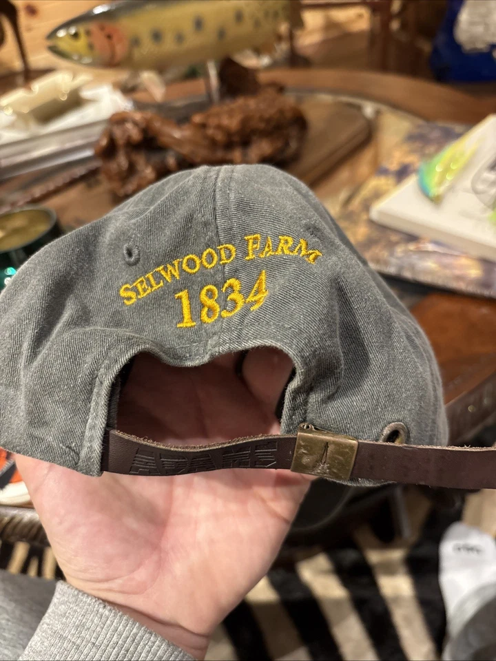 Gorra ajustable Adams Selwood Farm 1834 perro caza bordado papá Foto 3 de 3