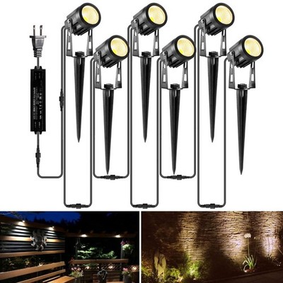 Landscape Lighting 1800LM 12V Low Voltage Landscape Lights Kit with Transformer