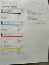 4 Genuine HP Color LaserJet MFP M281fdw Color Toner HP 202A CF500A CF501A