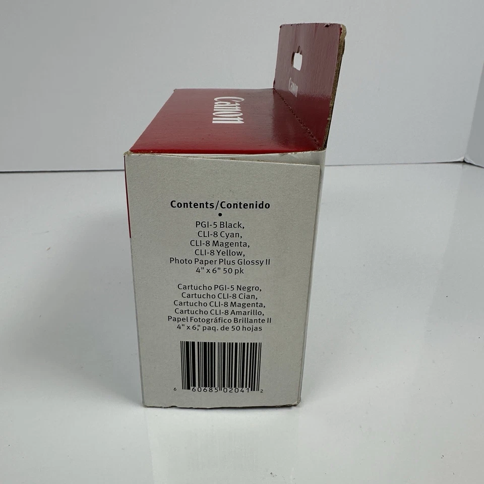 Canon PGI-5/CLI-8 Black, Cyan, Magenta & Yellow 4 Ink Combo Pack SEALED - Image 2 of 4