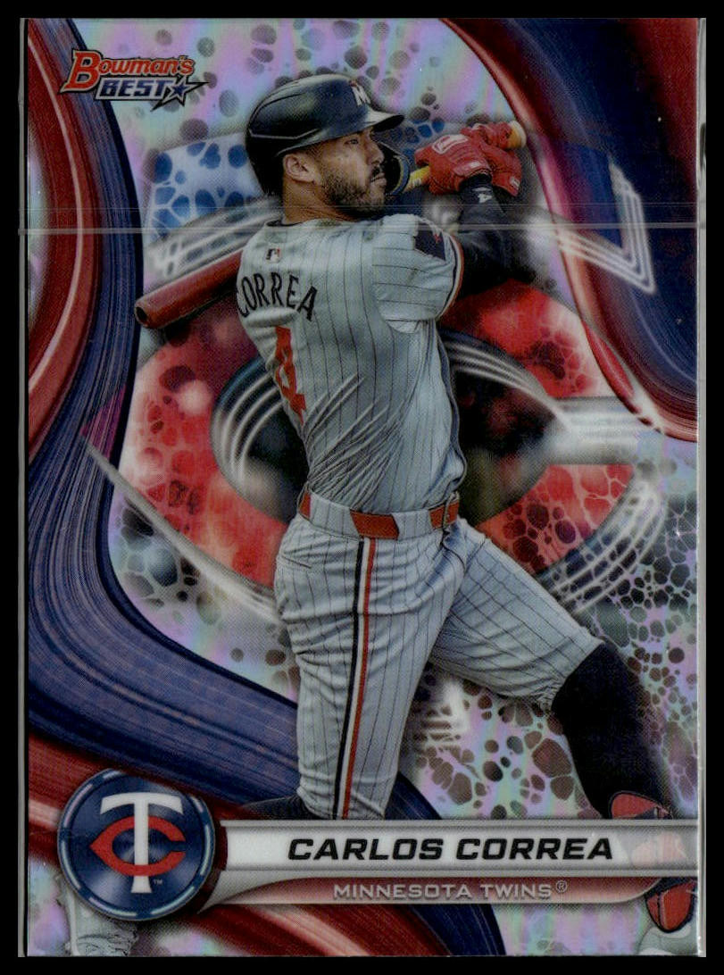 2024 Bowman's Best #40 Carlos Correa Refractors | eBay