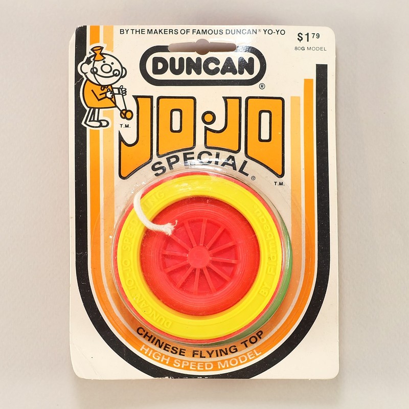 1980s Vintage Duncan Jo-Jo Special Chinese Flying Top Yo-Yo Toy – MIP Sealed