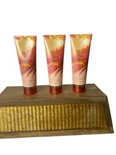 Victoria's Secret Pure Seduction SOL Orange,Pineapple Fine Fragrance Lotion x3