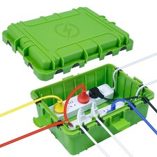 Large Outdoor Electrical Box Waterproof, IP54 Extension Cord Cover Weatherpro...