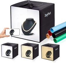 Photo Light Box Photography - 16"x16" Photo Studio Lightbox with 120 LED Ligh...