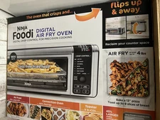 NINJA Foodi Digital Air Fry Oven Digital Crisp Control SP100 Silver New in Box