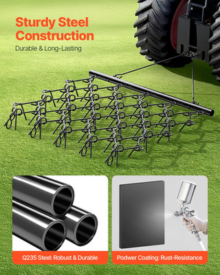 Drag Harrow, and Yard Gravel Driveway Maintenance