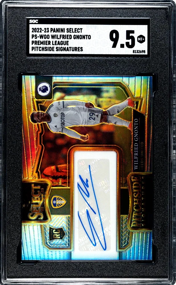 Autocollant Topps Wilfried Gnonto Italie Euro 2024 – Rookie, Lecteur, Bordure Spéciale, Neuf