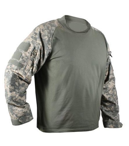 COMBAT SHIRT TACTICAL ACU-MARPAT-BLACK 