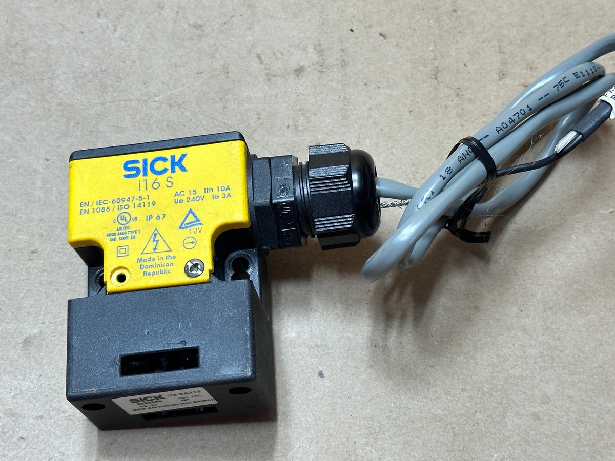 Sick i16 Safety Door Lock Switch i16-SA113 | eBay