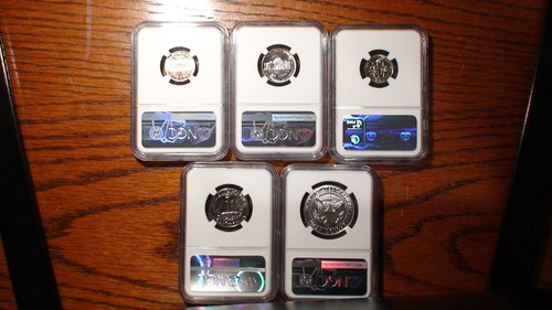 1967 NGC MS67 SPECIAL MINT SET 5 GEM UNCIRCULATED COINS BUY IT NOW! - Picture 12 of 12