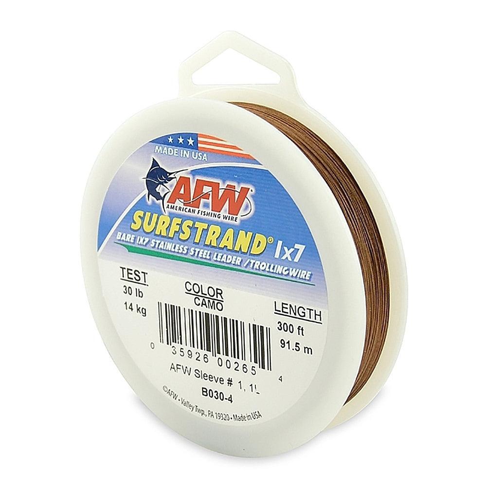 AFW Surfstrand Bare 1x7 Stainless Steel Leader Wire | eBay