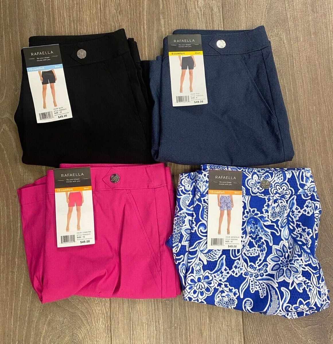 Ladies stretch hotsell bermuda shorts