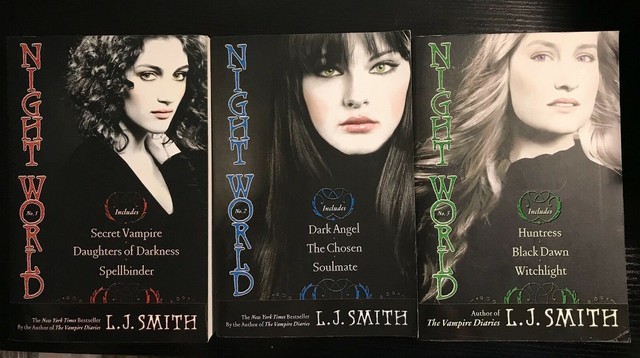 L.J. Smith Night World No.1,2,3 Lot of 3 2008 2009 Paperback Books | eBay