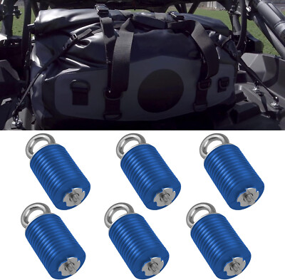 6 Pack Fit Polaris Ranger General 1000 Bed Quick Lock Ride KNOB Tie Down Anchors