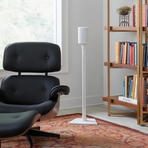 SANUS WSSE12 White Pair Speaker Stands For Sonos Era 100™ FREE Delivery - Picture 5 of 9