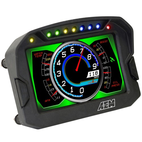 AEM 30-5600 CD-5 Non-Logging/Non GPS Digital Full Color Racing Dash Display Kit - Foto 10 di 12