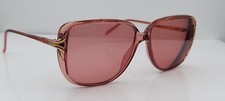 Vintage Tura 517 Brown Gold Oval Sunglasses Japan FRAMES ONLY
