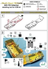 1/32 Metallic Details MDR3219 Bell AH-1G Cobra. Interior (ICM)
