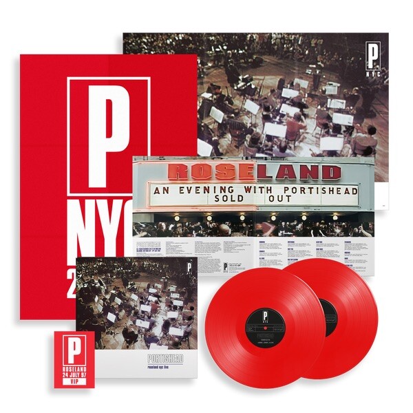 PORTISHEAD Roseland NYC Live 2LP 25th Anniversary Limited Red